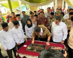 Dorong Konektifitas Pertumbuhan Ekonomi, Bupati dan Gubernur Resmikan Jl. Sangaji