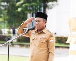 Wakil Bupati Musi Rawas, H. Suprayitno Pimpin Apel Bersama Aparatur Sipil Negara