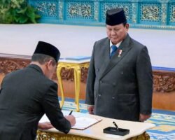 Presiden Prabowo Lantik Keanggotaan Dewan Energi Nasional