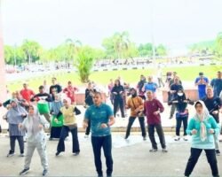 Senam Pagi Bersama, Pemkot Prabumulih Dorong ASN Sehat dan Produktif