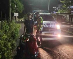 Gerak Cepat Laporan Warga Polres Pagar Alam, Amankan Kendaraan R2 Motor