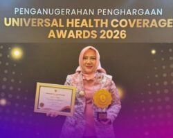 Bupati Ratna Machmud Terima Kembali Penghargaan UHC Prioritas