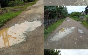 Warga Desa Bukit Langkap Keluhkan Jalan Rusak, Harapkan Perbaikan Segera