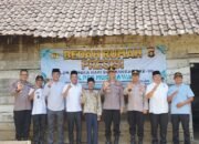 Peletakan Batu Pertama Bedah Rumah Polres Musi Rawas Hari Bhayangkari ke-80 oleh Wabup H. Suprayitno