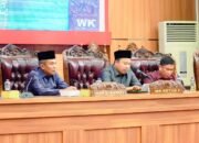 Paripurna DPRD Musi Rawas Dengarkan Pandangan Umum Fraksi Terhadap 4 Raperda